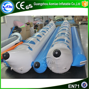 Vente en gros flotteur PVC double tubes gonflable bateau banane volant gonflable poisson volant - Product Image 6