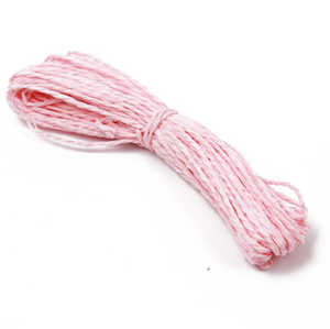 Bán buôn thân thiện với môi 2 mét Vòng trẻ em DIY bện <span class=keywords><strong>3</strong></span>/4 sợi Raffia dây - Product Image 3