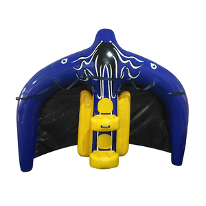 Manta voladora inflable, tubo deportivo de Rayo de agua, inflable, inflable