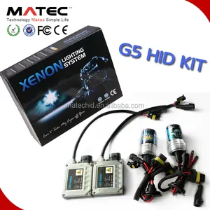 Factory Direct HID Xenon Lighting 35W 55W 75W 100W H1 H4 H7 Car HID Kit with Slim or Canbus Ballast