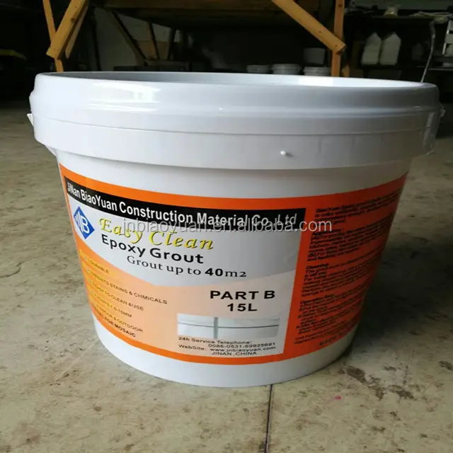 Double Component colorful tile grout epoxy colored grout for ceramic tiles