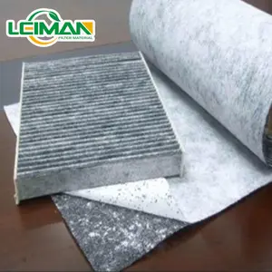 air filter activated carbon filter cotton non woven fabric