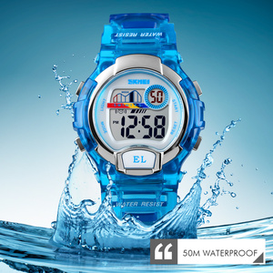 Nuovo Orologio Sportivo Digitale Trasparente Marca Skmei 1450 Orologio per Bambini - Product Image 6