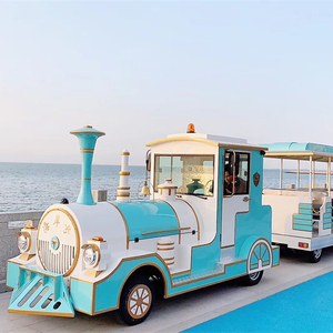 Certificat CE ISO Acheter alimenté par batterie Big Electric Tourist Trackless <span class=keywords><strong>Tour</strong></span> Amusement Electric Trackless Train à vendre - Product Image 1