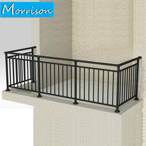 Calidad superior más nuevo diseño simple diseño de la parrilla de <span class=keywords><strong>hierro</strong></span> para balcón - Product Image 1