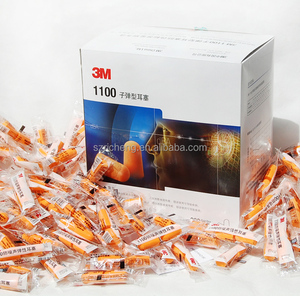 3M 1100 ушные вкладыши из пенополиуретана, вкладыши для ушей, беспроводные наушники для сна