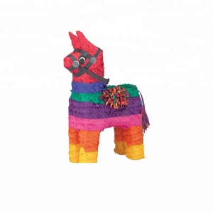 Piñata México con forma de caballo para decoraciones de fiesta de cumpleaños - Product Image 6