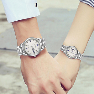 Bajo Precio oem moda hombres reloj de cuarzo mujer reloj de pulsera - Product Image 6