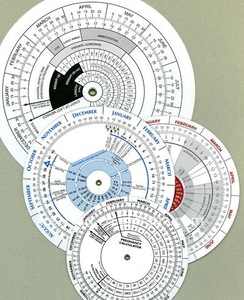 Roue de <span class=keywords><strong>grossesse</strong></span> / Calculateur de <span class=keywords><strong>date</strong></span> d'accouchement - Style roue - Fournisseur d'usine OEM - Product Image 4