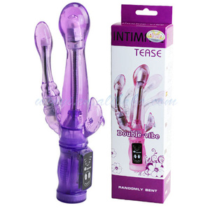 Sexe joy toy vibrateur clit vibrateur et <span class=keywords><strong>double</strong></span> pénétration vibrator - Product Image 2
