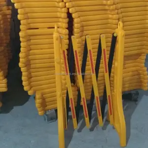 Easy Storage Road Barrier Plastic Barricade Traffic Expandable Barricade