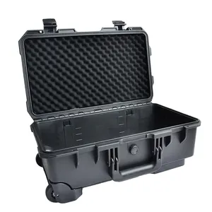 Waterproof Plastic Flight Case Trolley Tool Case With Handle