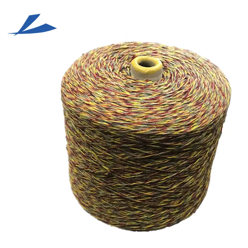 China Fabrikant 1/3NM 33/23/20/24 Viscose Nylon Wol Katoen Gesponnen Geverfd 4 Ply Blend Garen