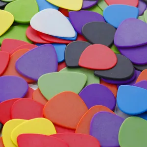 Biểu Tượng Tùy Chỉnh Grip Matt Chống Trượt 0.46Mm 0.71Mm 1.0Mm 1.2Mm Acetal Delrin Pom Guitar Chọn Cho Guitarist Chuyên Nghiệp - Product Image 6