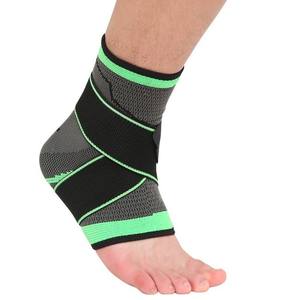 Penjepit pergelangan kaki untuk perlindungan kaki, olahraga lari basket lengan kompresi tali pergelangan kaki - Product Image 2