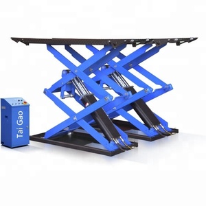 <span class=keywords><strong>Vente</strong></span> flash : Petit élévateur à ciseaux hydraulique automatique de 3000 kg / élévateur de voiture rotatif utilisé pour le <span class=keywords><strong>garage</strong></span> à domicile - Product Image 3