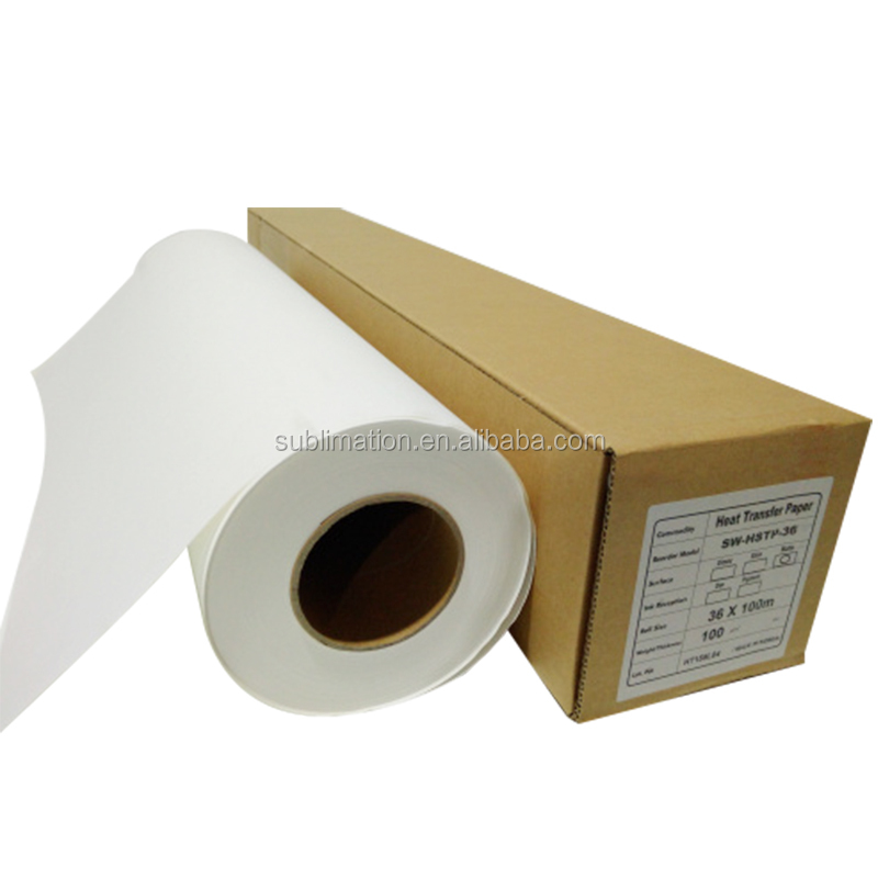 China Dye Sublimation Paper Roll Printed In Guangzhou Or Sublimation Paper