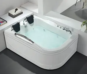 2 person hydrotherapy whirlpool massage bathtub 1.7x1.2m Q311