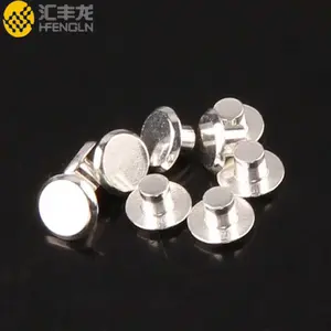 Solid Sterling Silver Electrical Contact For Wall Slide Switches