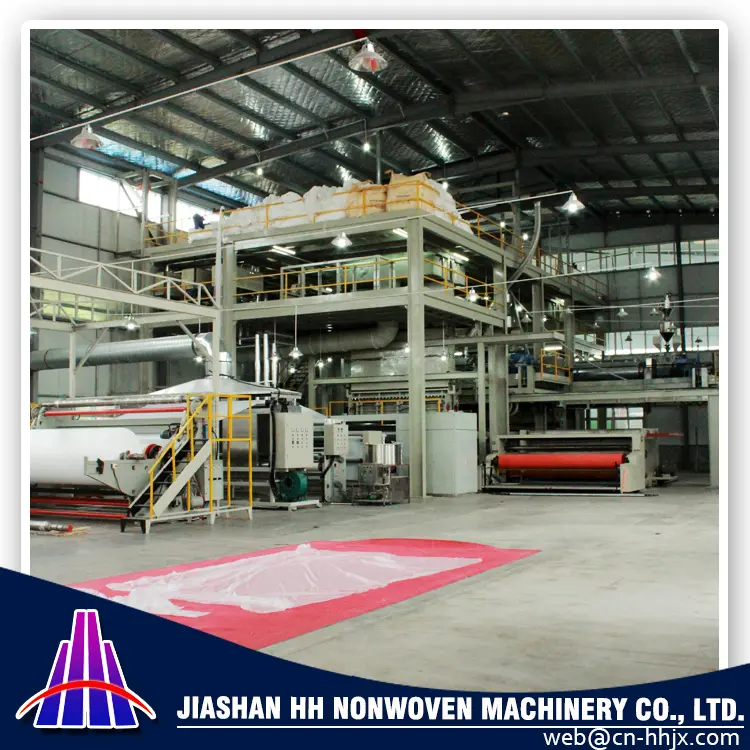 Professional High speed S/SS/SSS/SMS/SMMS non woven fabric machine