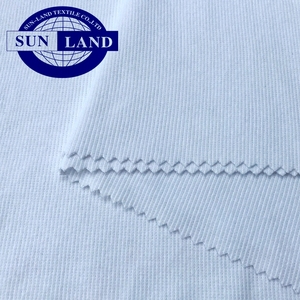 Camisetas deportivas para mujer, de punto de ropa de dormir marls, algodón gris, licra, 1x1, tela de costilla - Product Image 4