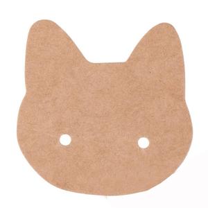 شعار مخصص الأزياء القرط قلادة سوار مجوهرات و رباط شعر التعبئة كارت العرض - Product Image 2