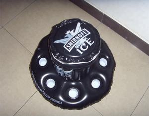 ידידותי לסביבה BPA משלוח חוף מסיבת משקאות מזון קרח למעבד בריכת פלסטיק צף חזיר בצורת סלט cooler מחזיק - Product Image 4