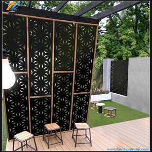 Vật Liệu Tổng Hợp Chống Thấm Nước Và Thời Tiết WPC Màn Hình Cho Hàng Rào Vườn - Product Image 2