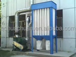Industrial cyclone dust collector/shaker dust collector