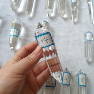 24 Mặt Thạch Anh Tự Nhiên Tinh Thể Vogel Wands 32 Mặt Pha Lê Massage Điểm - Product Image 1