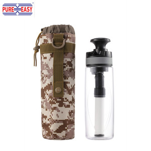 Filtre à <span class=keywords><strong>eau</strong></span> manuel à charbon actif 0.1 microns pour l'extérieur Capacité de 5,000 litres pour le camping Randonnée <span class=keywords><strong>Chasse</strong></span> Kit de survie <span class=keywords><strong>d</strong></span>'urgence - Product Image 4