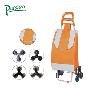 Nuevo tipo de lona plegable rueda grande bolsa de compras carro - Product Image 2