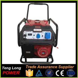 Alternator 220V 5KW Gasoline Generator with Gasoline Engine 15HP