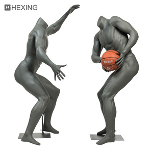 Cheap Life Size Fiberglass Headless Playing Basketball Full Body Muscle <strong>Mannequin</strong> <strong>Male</strong> for Display - Product Image 5