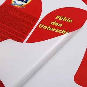 Produttore di adesivi in pvc per la stampa di etichette con logo personalizzato adesivo in materiale plastico