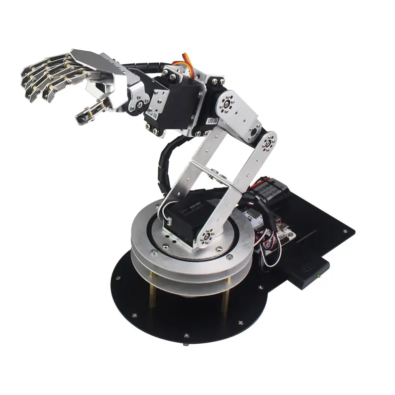 Hiwonder Programmering Stem Educatief RC Speelgoed 6 DOF Bionische Mechanische Arm/Dansen Robotarm Kit