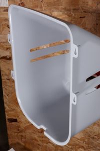 Cajas de plástico para anidación de pollos, soporte de pared resistente para huevos de gallina - Product Image 2