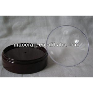 수제 투명 PVC 디스플레이 돔 (베이스 포함), 5mm 두께 플라스틱 상자, 식기 및 가정용품 산업용 - Product Image 3