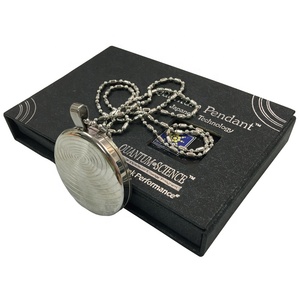 Классический кулон-медальон из нержавеющей стали с дальним инфракрасным излучением, квантовой скалярной энергией и отрицательными ионами - Product Image 6