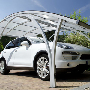 Cochera de Policarbonato para Estacionamiento de Autos con Láminas de PC y Aluminio - Product Image 3