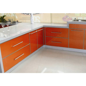 Australian Project Modern High Gloss Lacquer <strong>pink</strong> Kitchen <strong>Cabinets</strong> - Product Image 6