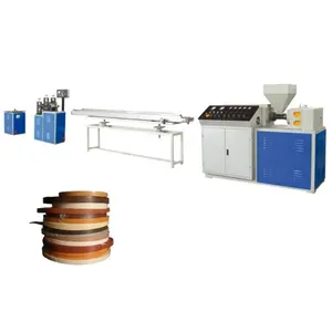 Plastic Sealing Strip Product Extrusion Line PVC Edge Band Tape Making Machinery