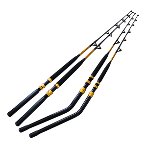 100-130lbs Lourd Solide En Fiber <span class=keywords><strong>De</strong></span> Verre Bateau Canne À Pêche - Product Image 2