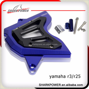 Ốp bảo vệ xích máy, bảo vệ đĩa xích CNC nhôm cao cấp, bán trực tiếp, dành cho Yamaha R3/R35 - Product Image 2