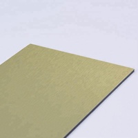Panneau en aluminium composite, pièces, 3mm, pour la construction, résistant au feu, prix de codage mural