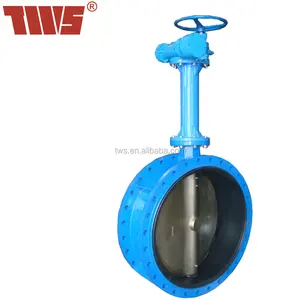 DN1000 Long stem butterfly valve flanged