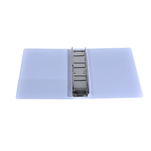 Personalizado A4 Branco Plástico PVC Vinyl <span class=keywords><strong>Ring</strong></span> Binder Dois Limpar Pocket Office Papelaria Arquivo Pasta Tailored Tamanho Taoyuan para Arquivamento - Product Image 2