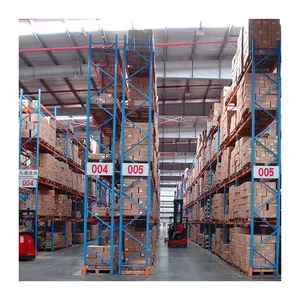 Custom Adjustable Heavy Duty Garment Warehouse Storage Rack Selective Pallet Racking System
