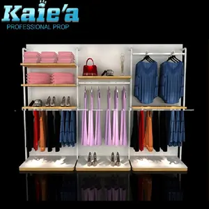 Idées de <span class=keywords><strong>décoration</strong></span> de <span class=keywords><strong>magasin</strong></span> de vêtements, présentoir de vêtements, stands de <span class=keywords><strong>magasin</strong></span> pour boutique féminine - Product Image 1