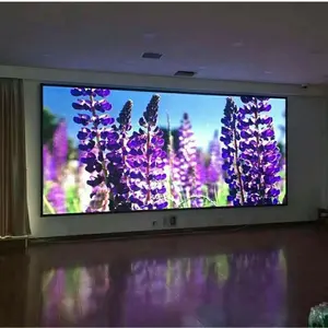 Sabit Pitch 2.5mm LED Video duvar paneli fiyat, kapalı kilise LED ekran P2.5